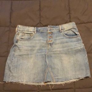 Old navy jean skirt